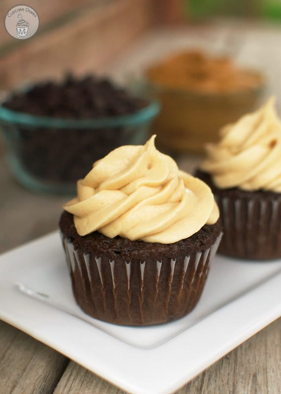 Chocolate Cupcakes With Peanut Butter Frosting Cupcake Diaries