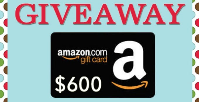 $600 Amazon Gift Card Giveaway! - Cupcake Diaries