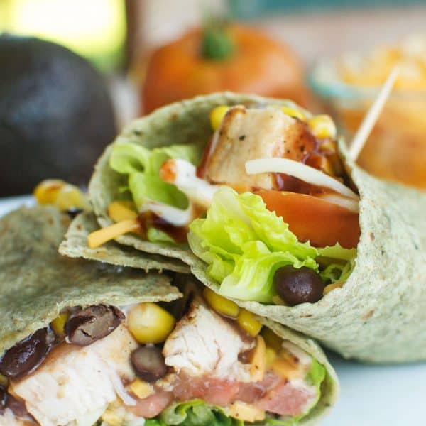 Bbq Chicken Wraps - Cupcake Diaries