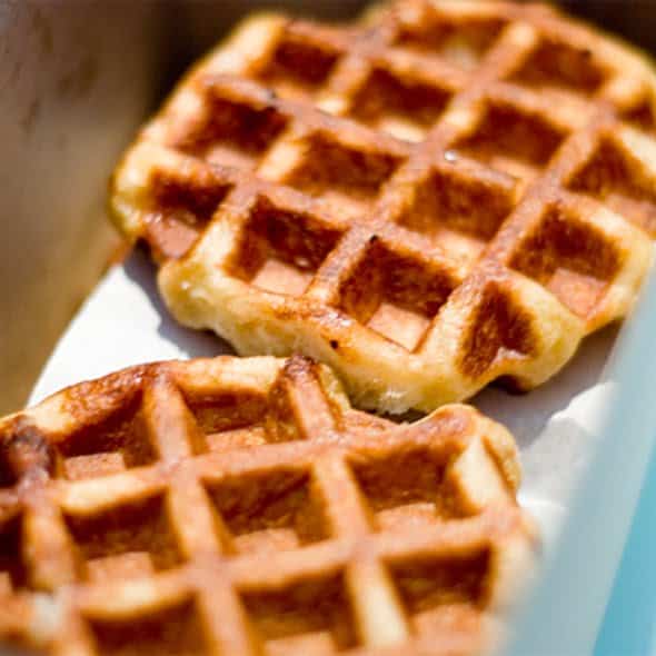 Liege Waffles - Cupcake Diaries