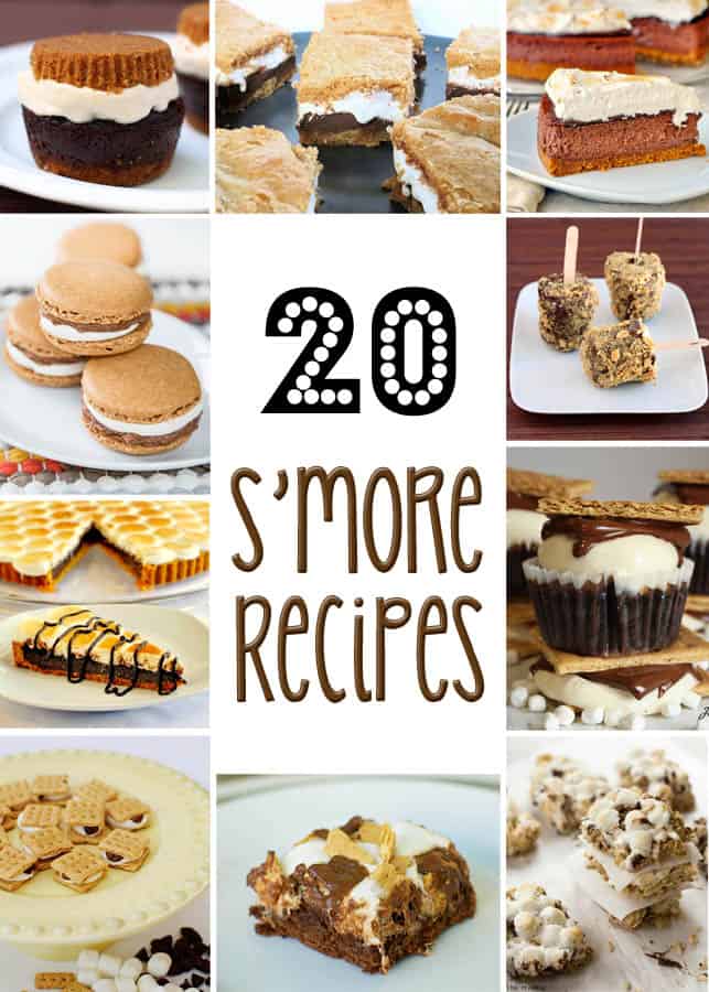 20 S’more Recipes {Happy S’mores Day!} - Cupcake Diaries