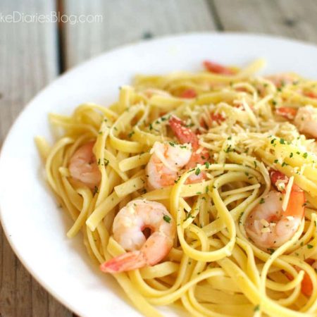 Easy Shrimp Scampi - Cupcake Diaries