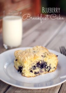 Blueberry Breakfast Cake