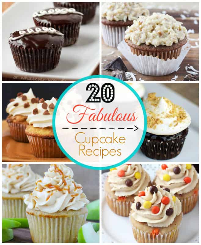 20 Fabulous Cupcake Recipes - Cupcake Diaries