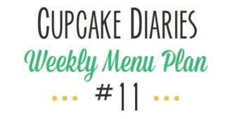 Weekly Menu Plan #11