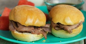 Mini French Dip Sandwiches