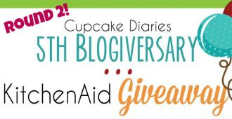 Cupcake Diaries 5th Blogiversary Giveaway - Round 2!