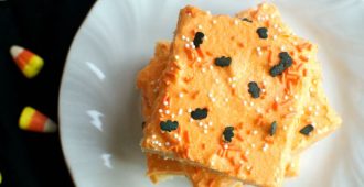 Halloween Sugar Cookie Bars