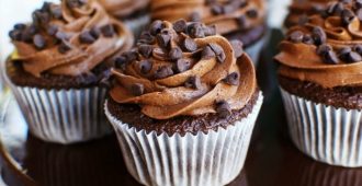 Triple Chocolate Cupcakes