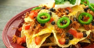 Sweet Pork Nachos