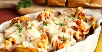 Baked Cheesy Tortellini