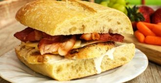 Chicken Bacon Ranch Sandwich