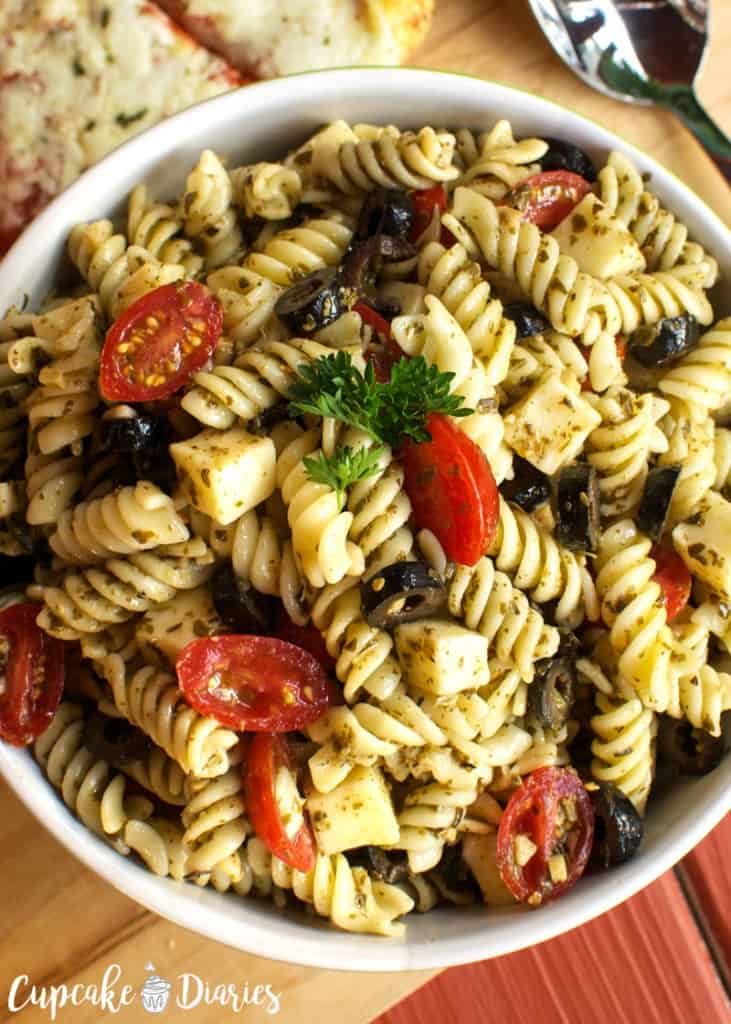 The Best Pizza Pasta Salad