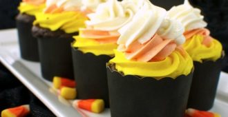 Candy Corn Cupcakes