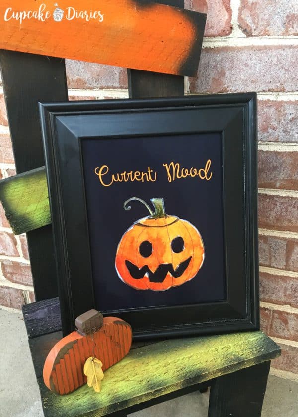 “Current Mood” Halloween Printable Decor- 30 Days of Halloween: Day 18 ...