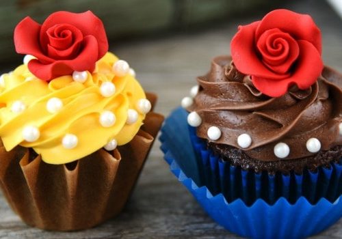 Beauty And The Beast Cupcakes