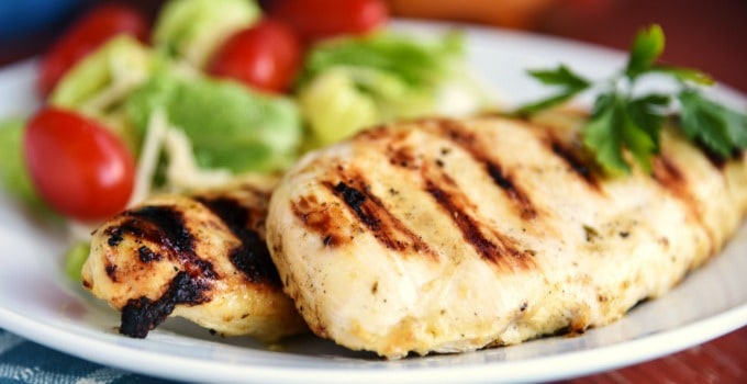 Sweet and Spicy Grilled Chicken