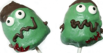 Spooky Halloween Brownie Bombs