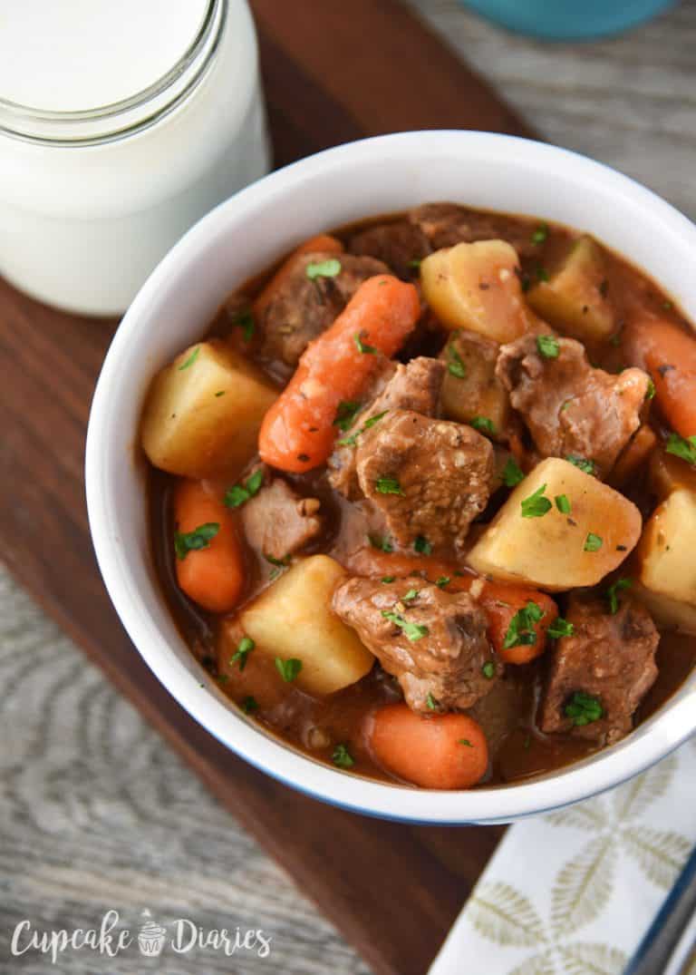 Easy Slow Cooker Beef Stew