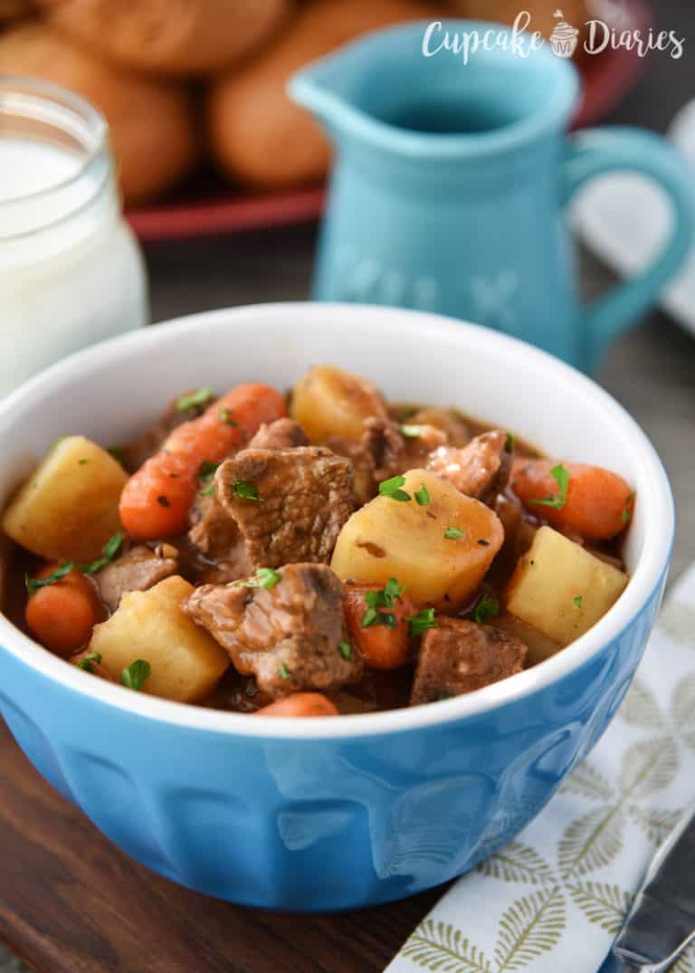 Easy Slow Cooker Beef Stew