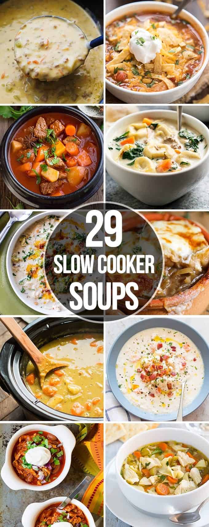 25 Easy Slow Cooker Soups Perfect For Fall