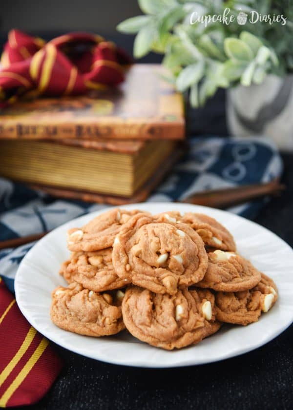 Harry Potter Butterbeer Cookies Recipe - Cupcake Diaries