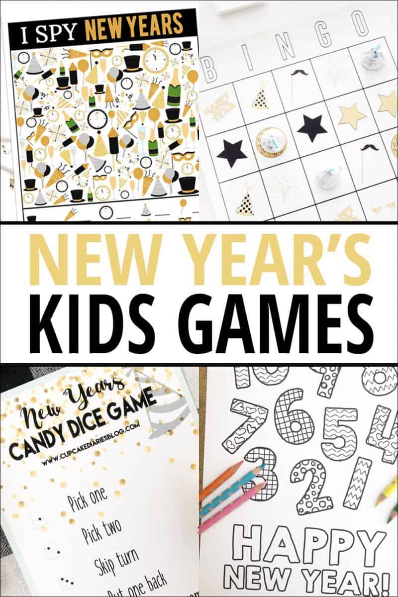 New Years Candy Dice Game Printable Game For Kids Cupcake Diaries