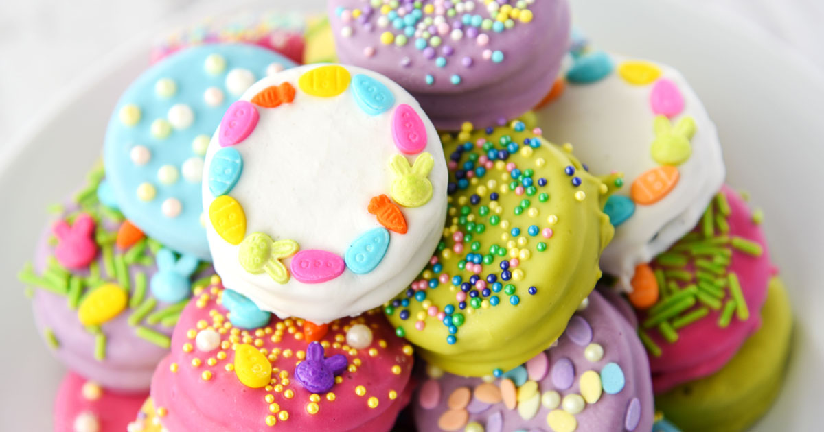 Easter Dipped Oreos - Cupcake Diaries